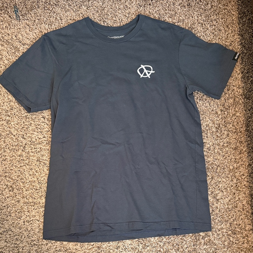Mens Navy Short Sleeve Tee FASTHOUSE